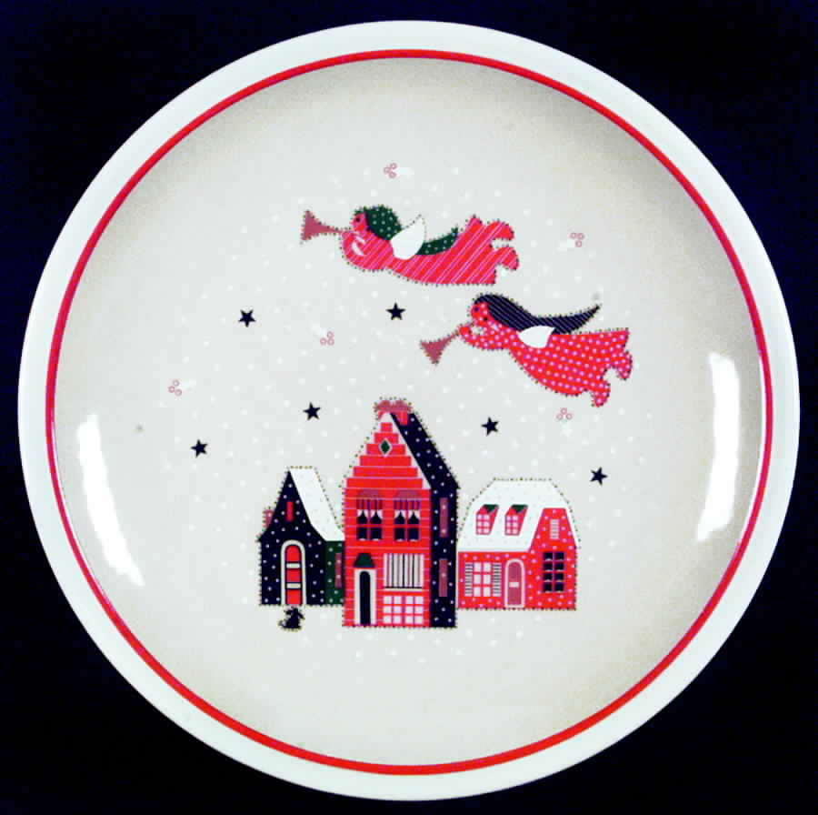 Holiday Joy 11" Chop Plate (Round Platter) by Epoch-1