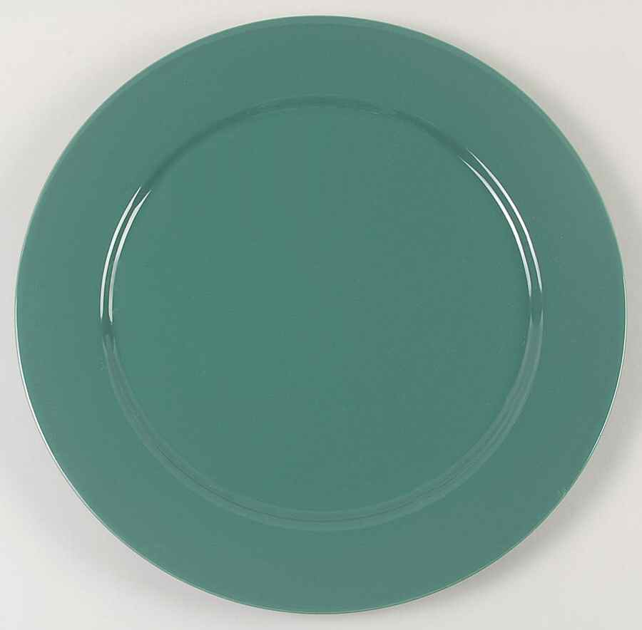 Hunter Green Service Plate (Charger) by Epoch-1