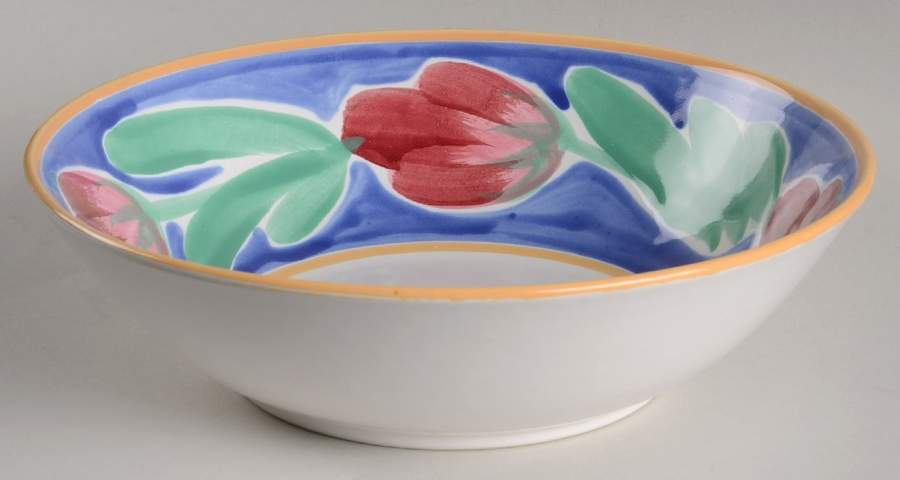 Italian Garden 9" Round Vegetable Bowl by Epoch-1