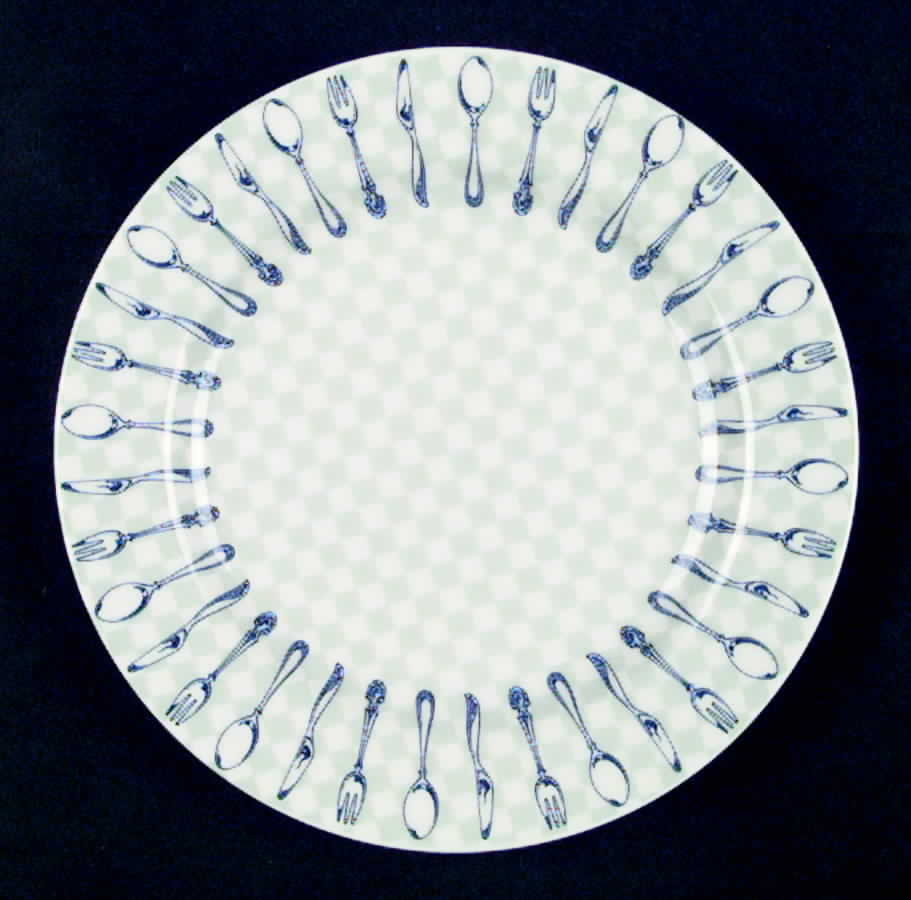 Knife and Fork Salad Plate by Epoch-1