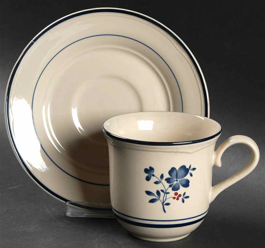Largo Flat Cup & Saucer Set by Epoch-1