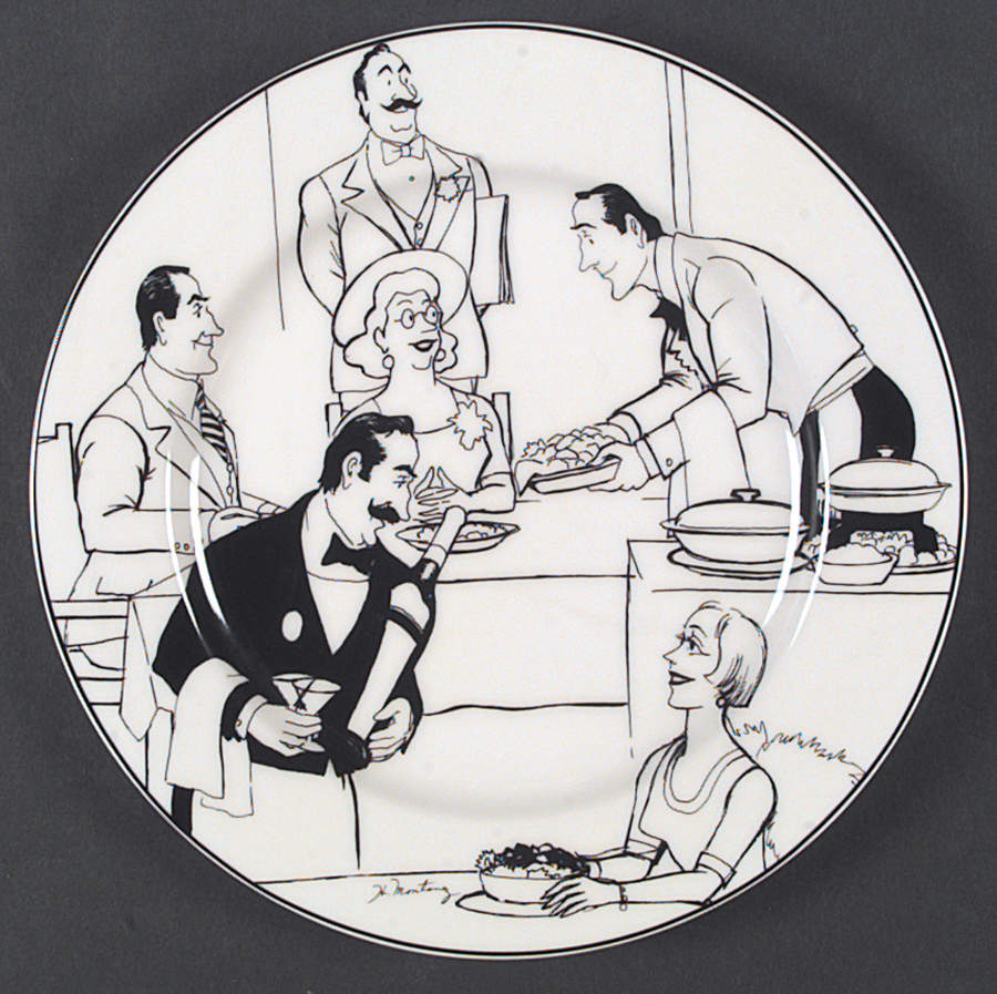 Le Restaurant Dinner Plate by Epoch-1