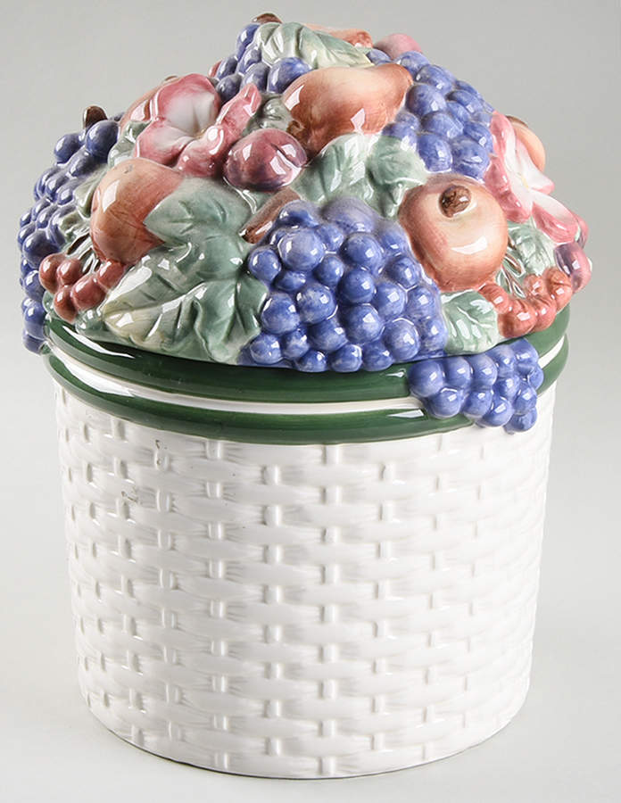 Market Day Cookie Jar & Lid by Epoch-1