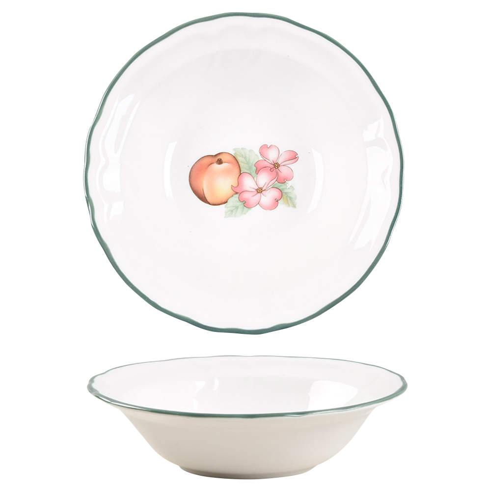 Market Day Rim Cereal Bowl by Epoch-1