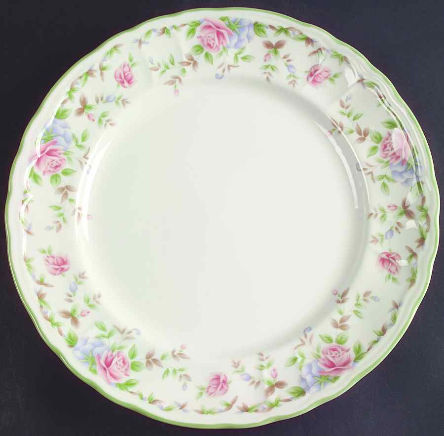 Morning Rose 12" Chop Plate (Round Platter) by Epoch-1