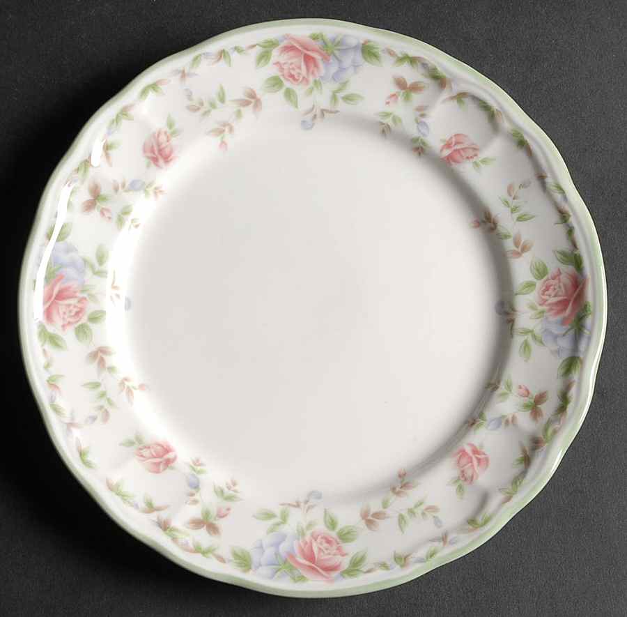 Morning Rose Salad Plate by Epoch-1