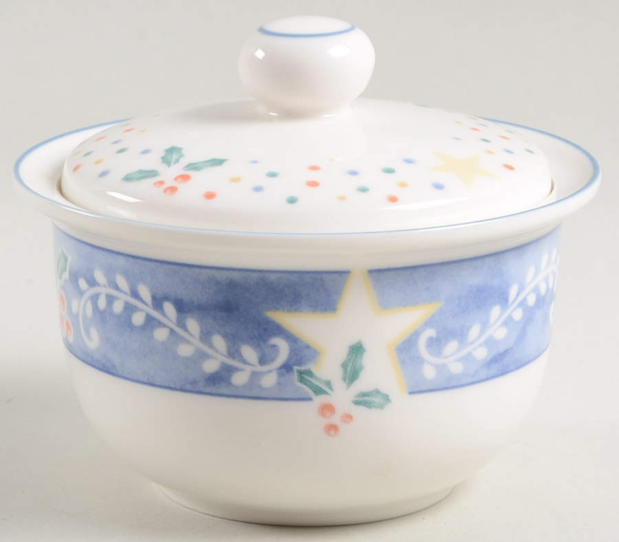 Mr Snowman Sugar Bowl & Lid by Epoch-1