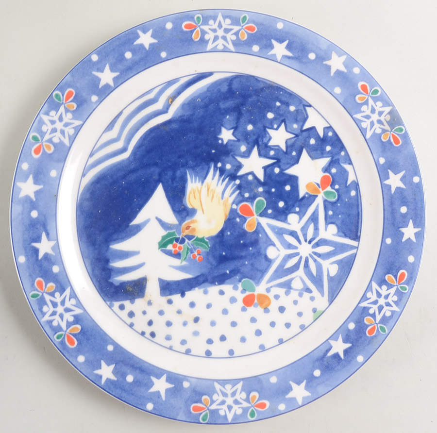 Mr Snowman 12" Chop Plate (Round Platter) by Epoch-1