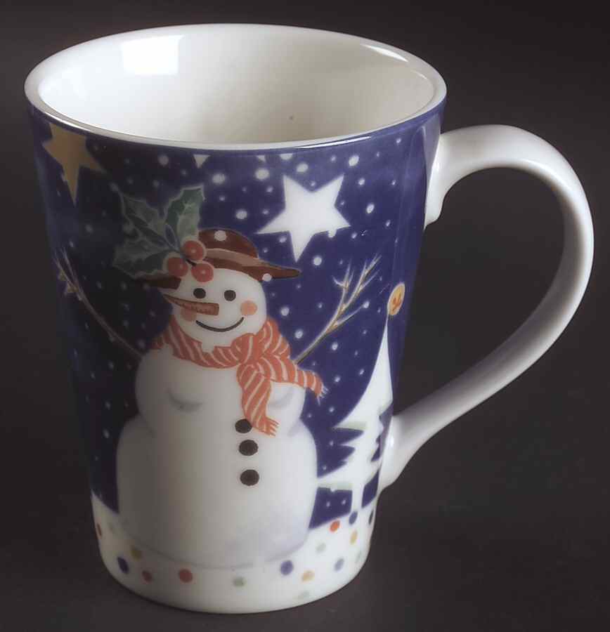 Mr Snowman Tall Mug by Epoch-1