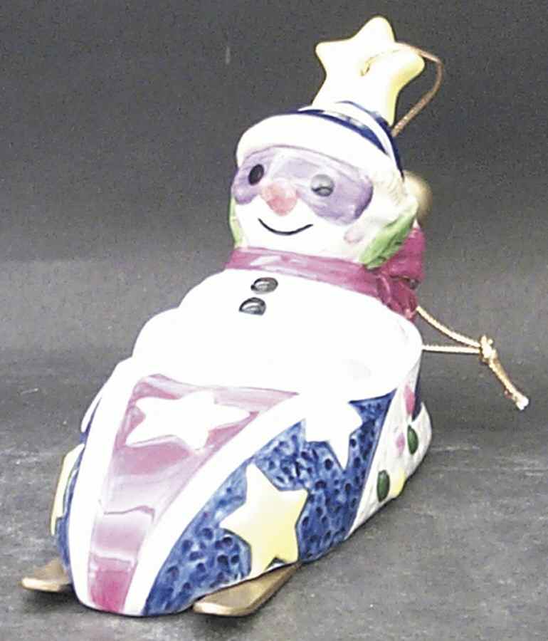 Mr Snowman Snowman Ornament by Epoch-1