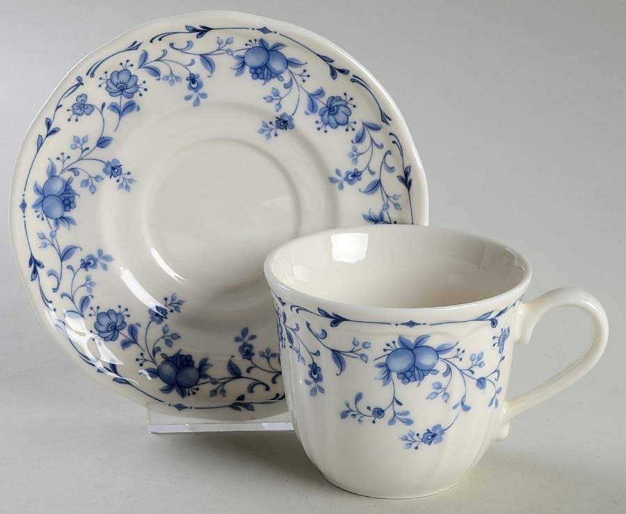 Northridge Flat Cup & Saucer Set by Epoch-1