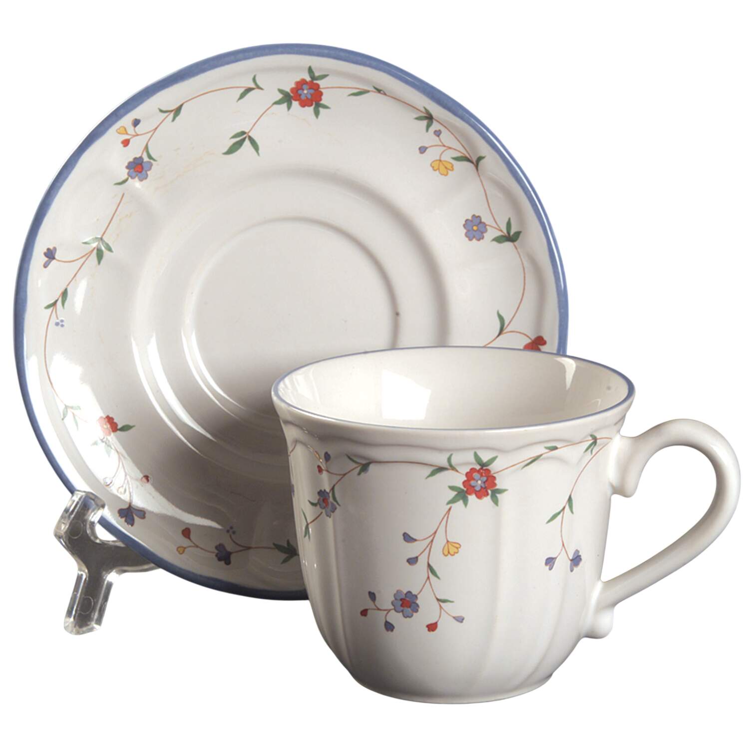 Oakbrook Flat Cup & Saucer Set by Epoch-1