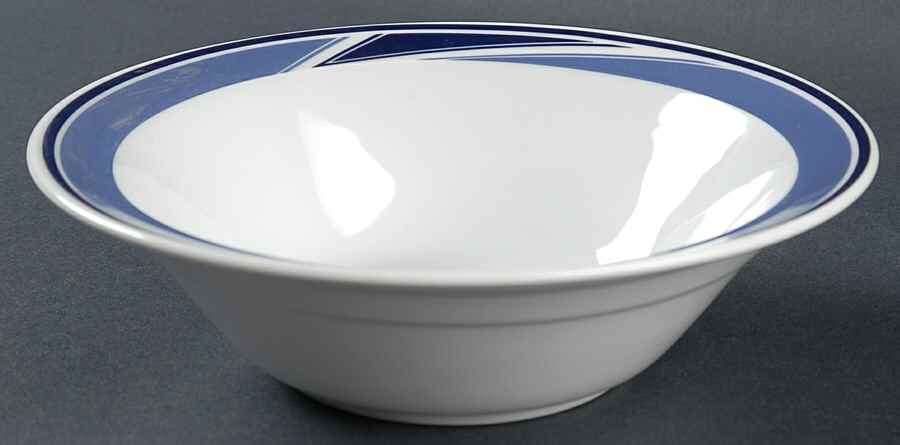 Pin Wheel Rim Cereal Bowl by Epoch-1