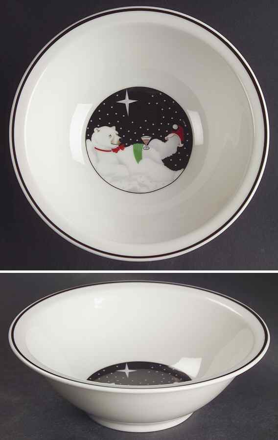 Polar Party Rim Cereal Bowl by Epoch-1