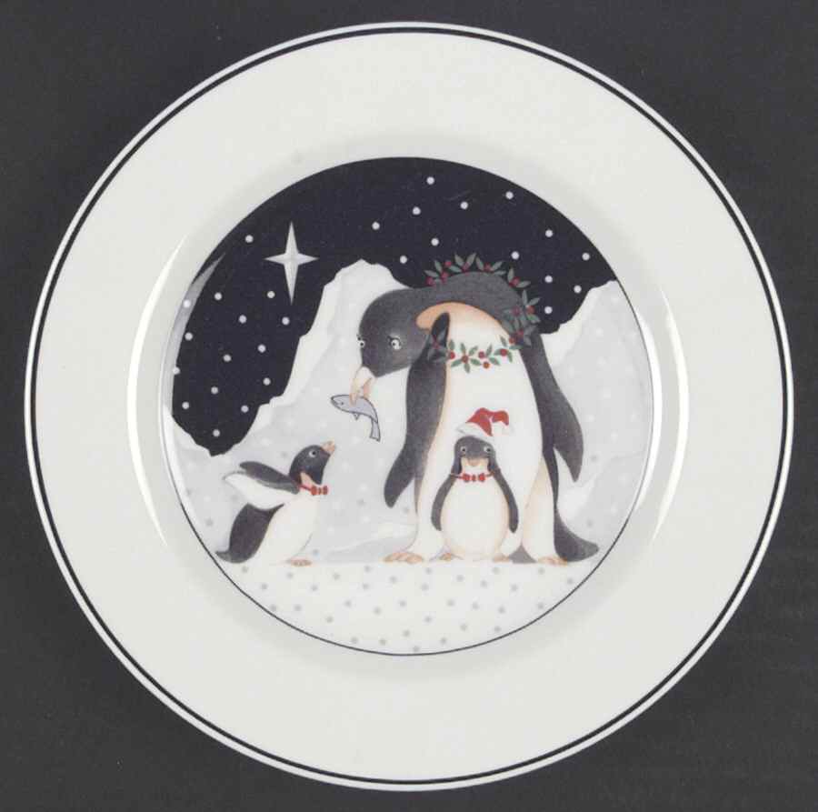 Polar Party Salad Plate by Epoch-1
