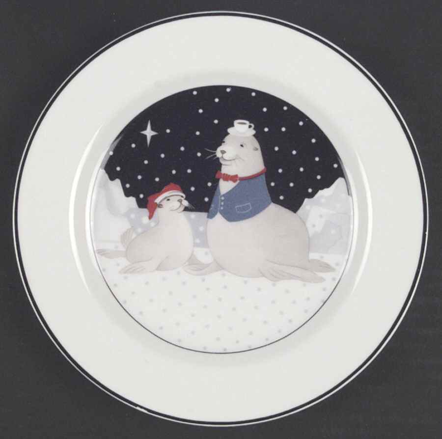 Polar Party Salad Plate by Epoch-1