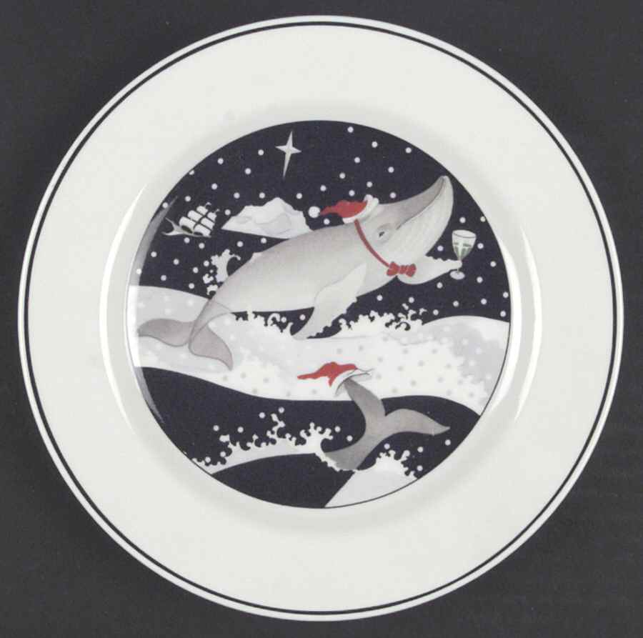 Polar Party Salad Plate by Epoch-1