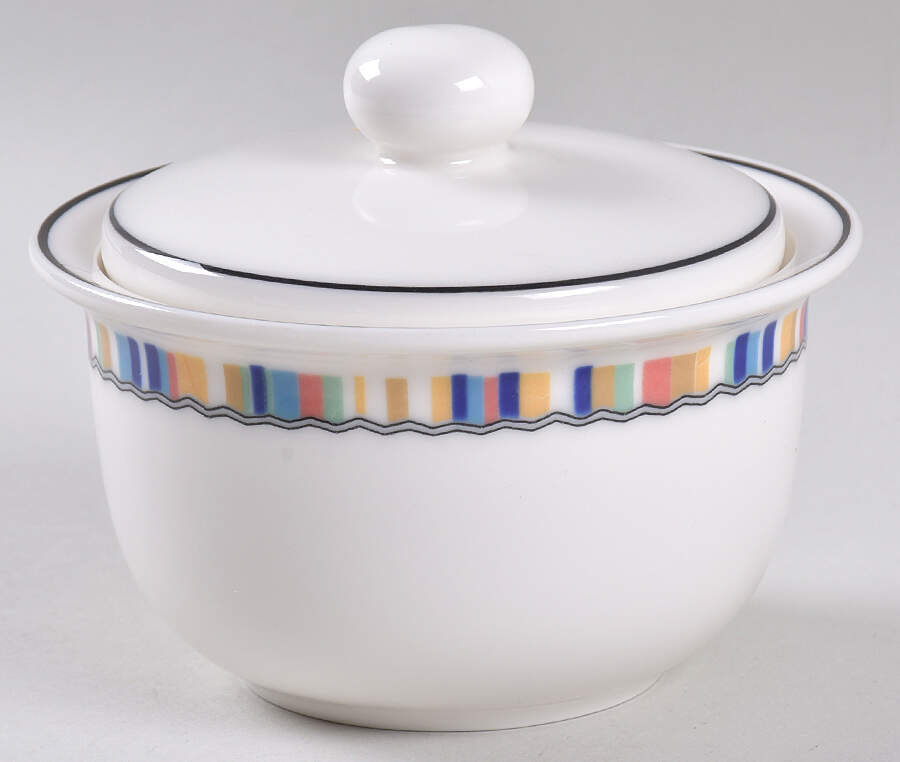 Prism Sugar Bowl & Lid by Epoch-1