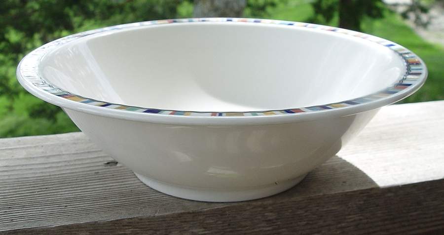 Prism 9" Round Vegetable Bowl by Epoch-1