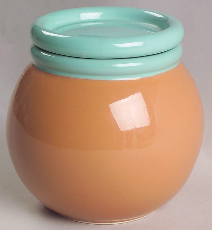 Red Rock (Noritake) Sugar Bowl & Lid by Epoch-1