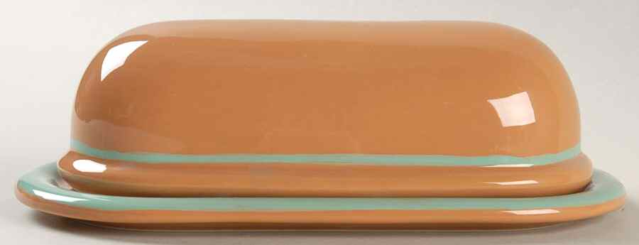Red Rock (Noritake) 1/4 Lb Covered Butter by Epoch-1