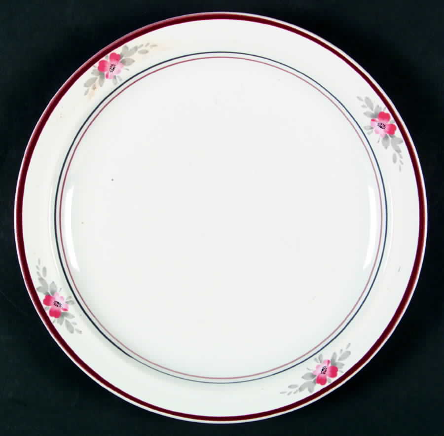 Rose Sonata Dinner Plate by Epoch-1