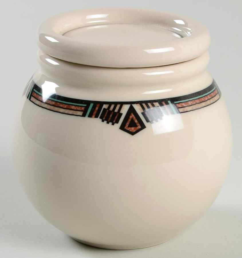 Seminole Sugar Bowl & Lid by Epoch-1