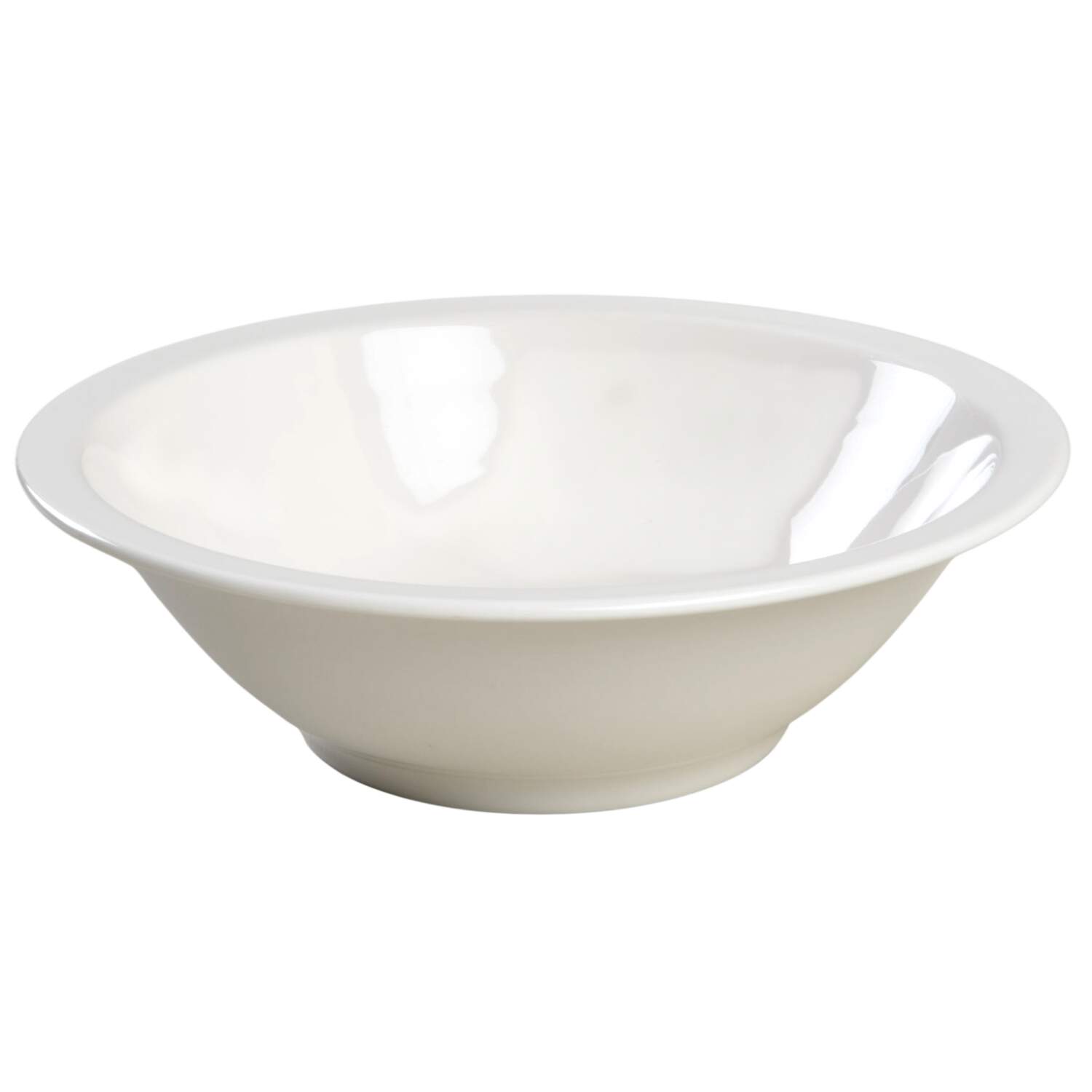 Simplicity White 9" Round Vegetable Bowl by Epoch-1