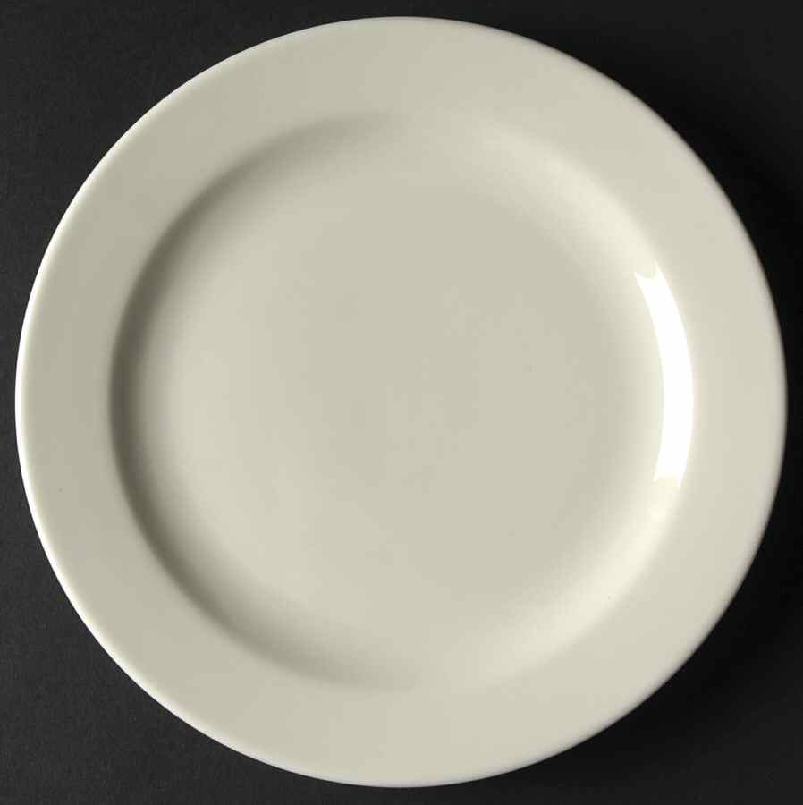 Simplicity White Salad Plate by Epoch-1
