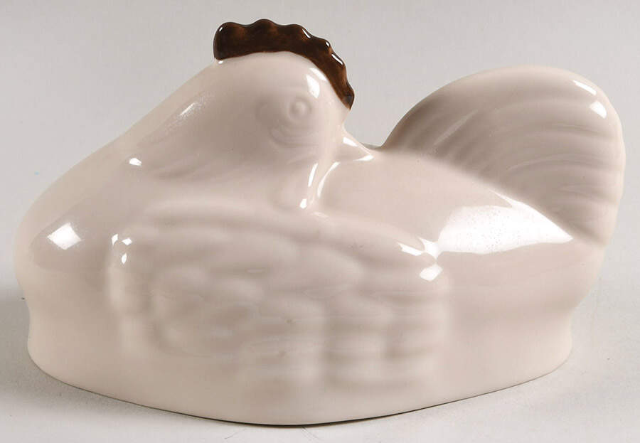 Spice Blossoms Lid for 1/4 Pound Figural Butter by Epoch-1