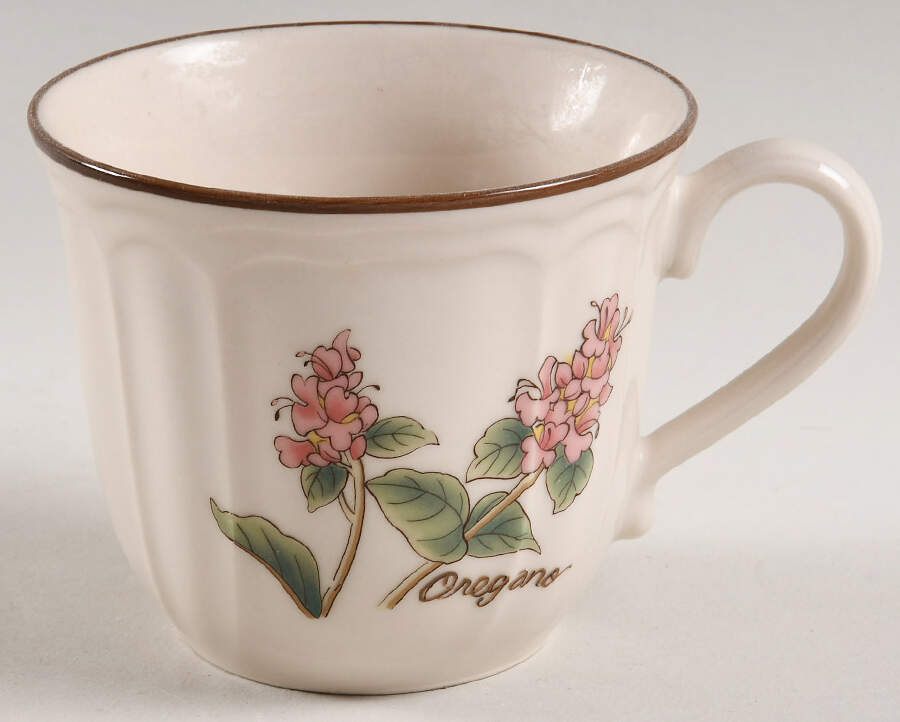 Spice Blossoms Flat Cup by Epoch-1