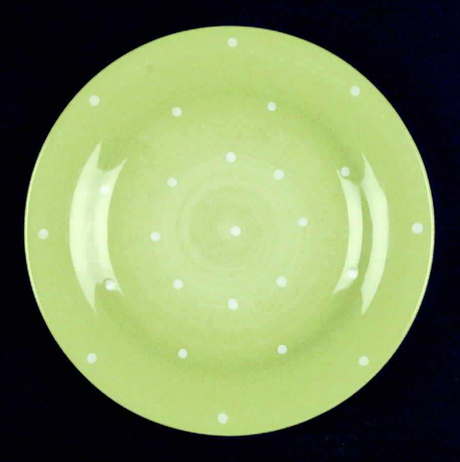 Spinners Lime Salad Plate by Epoch-1