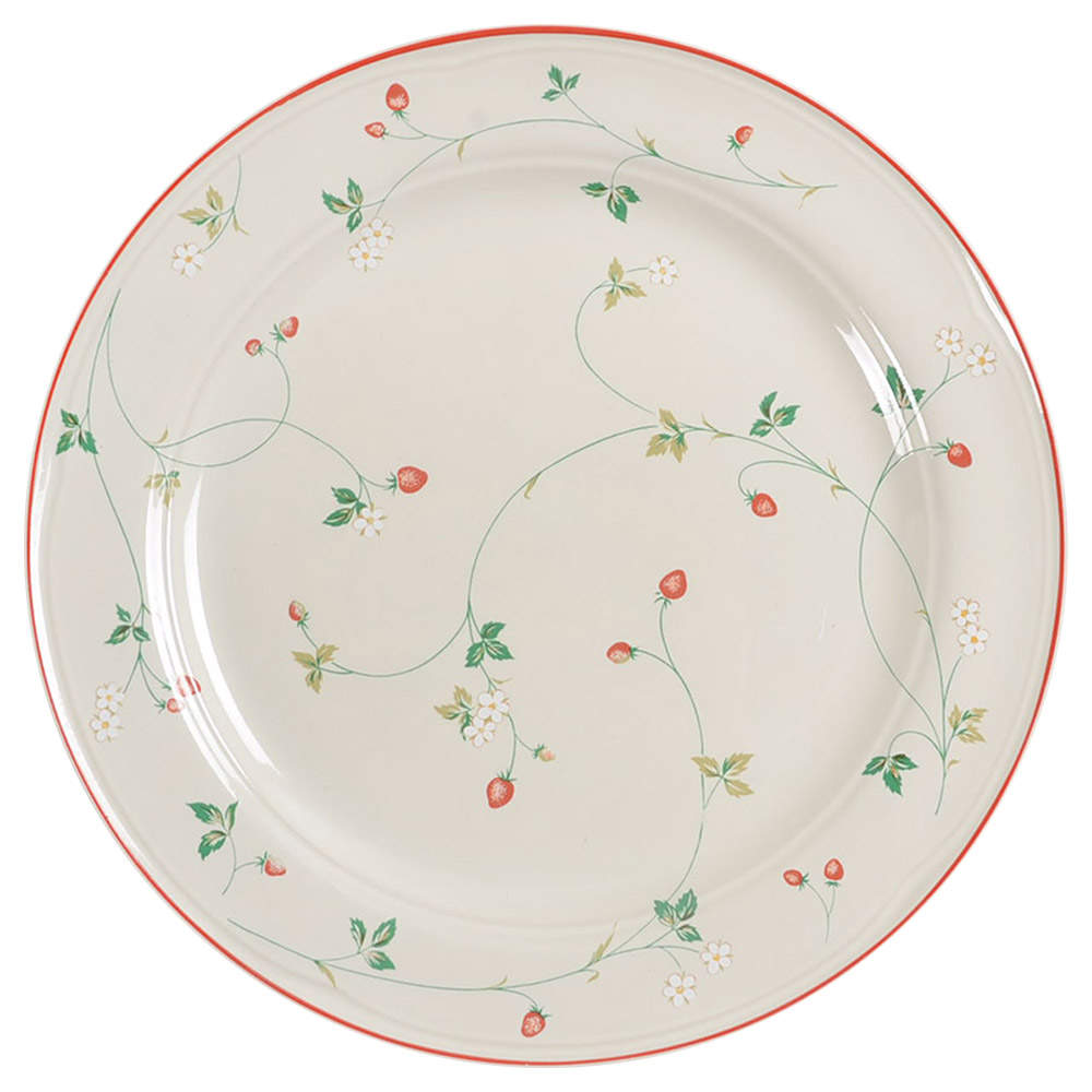 Strawberry Time Dinner Plate by Epoch-1