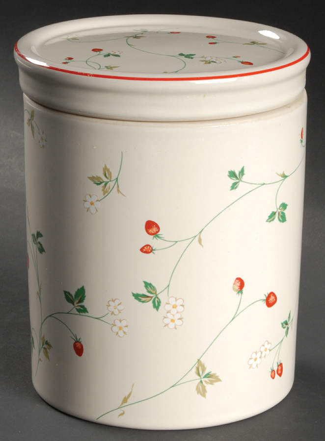 Strawberry Time Medium Canister & Lid by Epoch-1