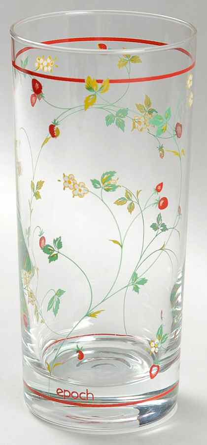 Strawberry Time Glassware Tall Tumbler by Epoch-1