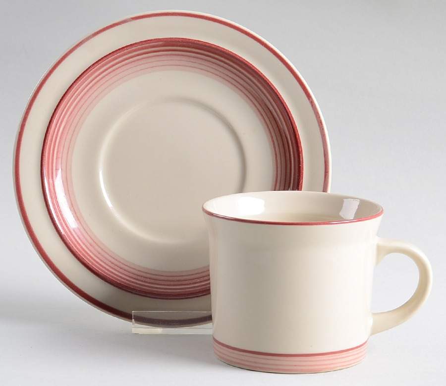 Sun Up Flat Cup & Saucer Set by Epoch-1