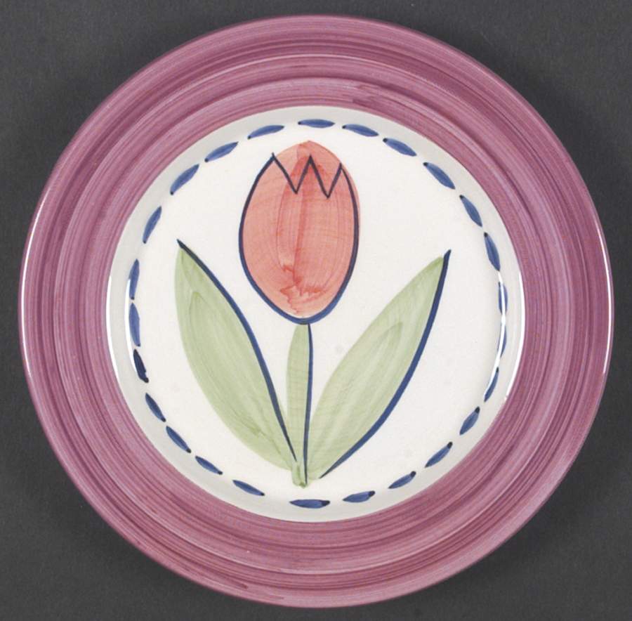 Tulip Tune Salad Plate by Epoch-1