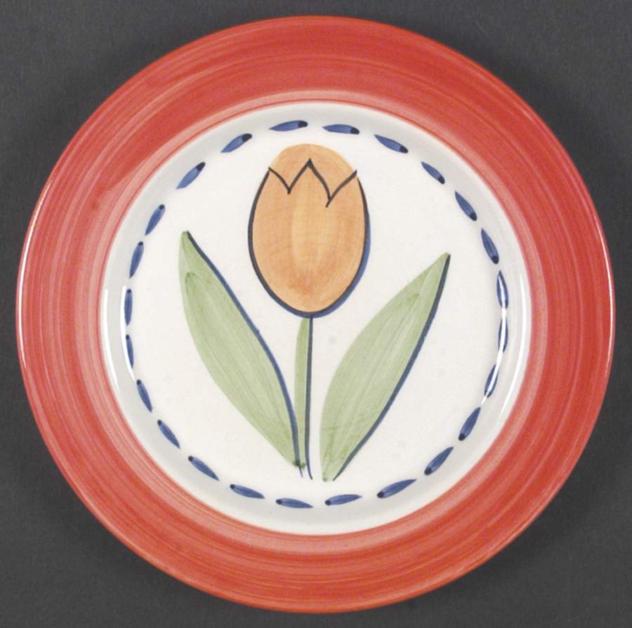 Tulip Tune Salad Plate by Epoch-1