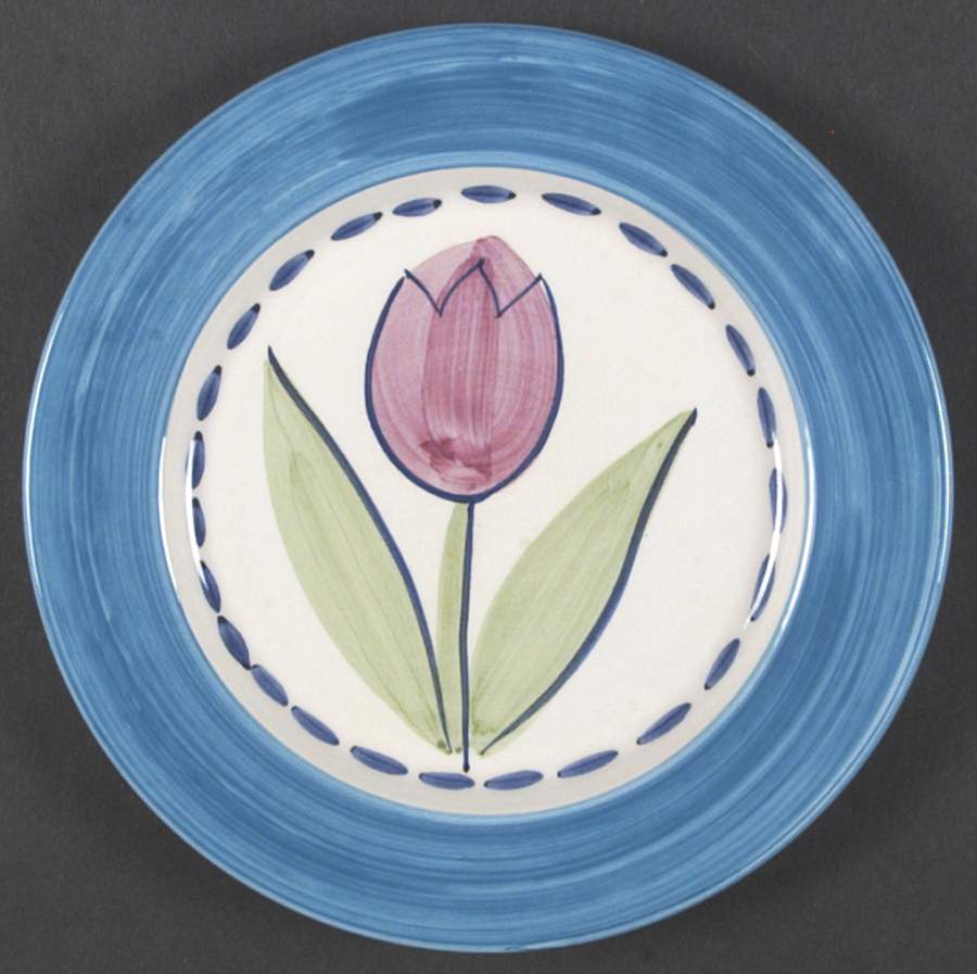 Tulip Tune Salad Plate by Epoch-1