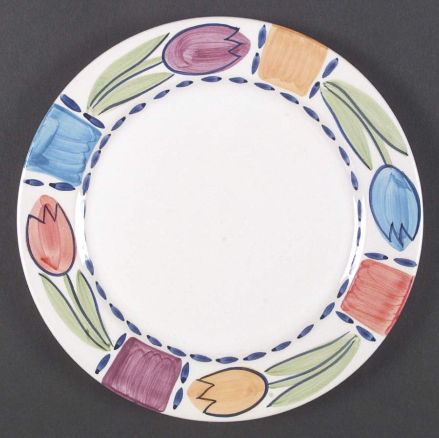 Tulip Tune Dinner Plate by Epoch-1