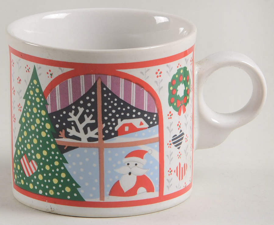 Twas The Night Before Christmas Flat Cup by Epoch-1