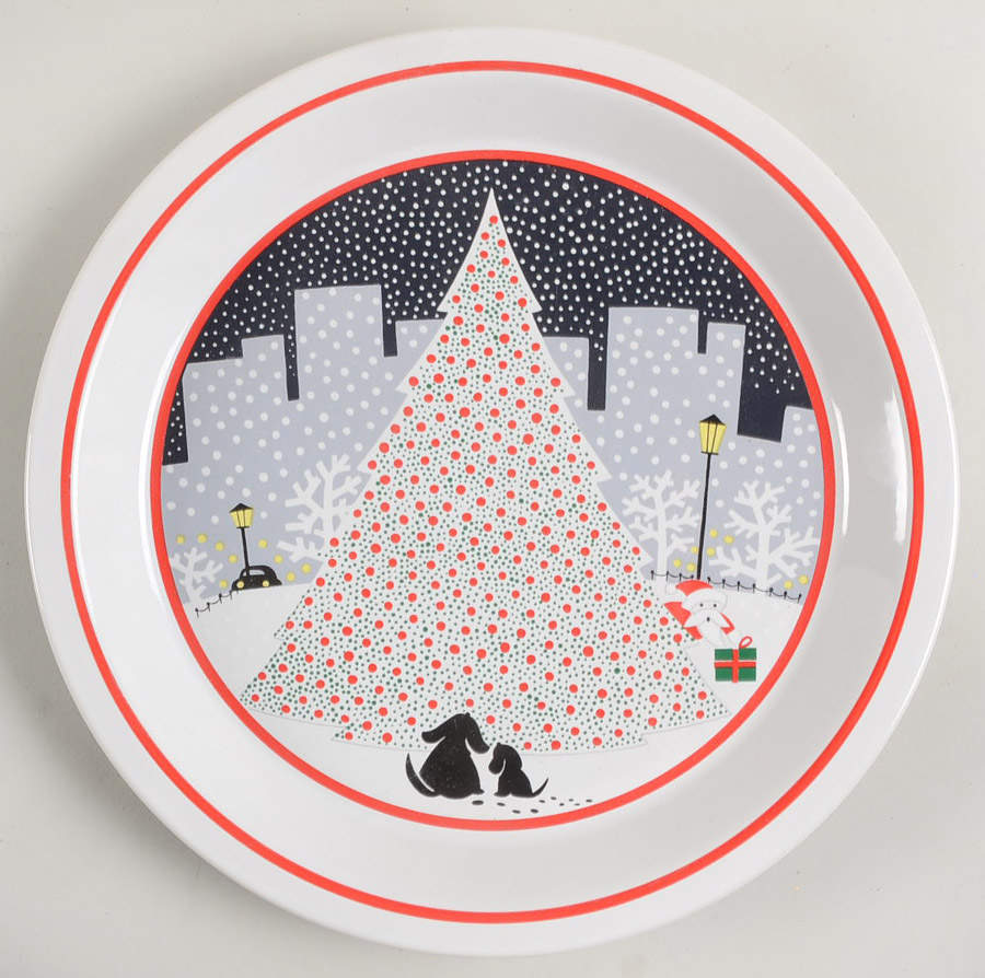 Twas The Night Before Christmas Dinner Plate by Epoch-1