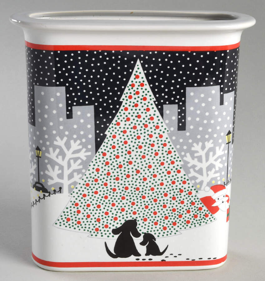 Twas The Night Before Christmas 6" Vase by Epoch-1