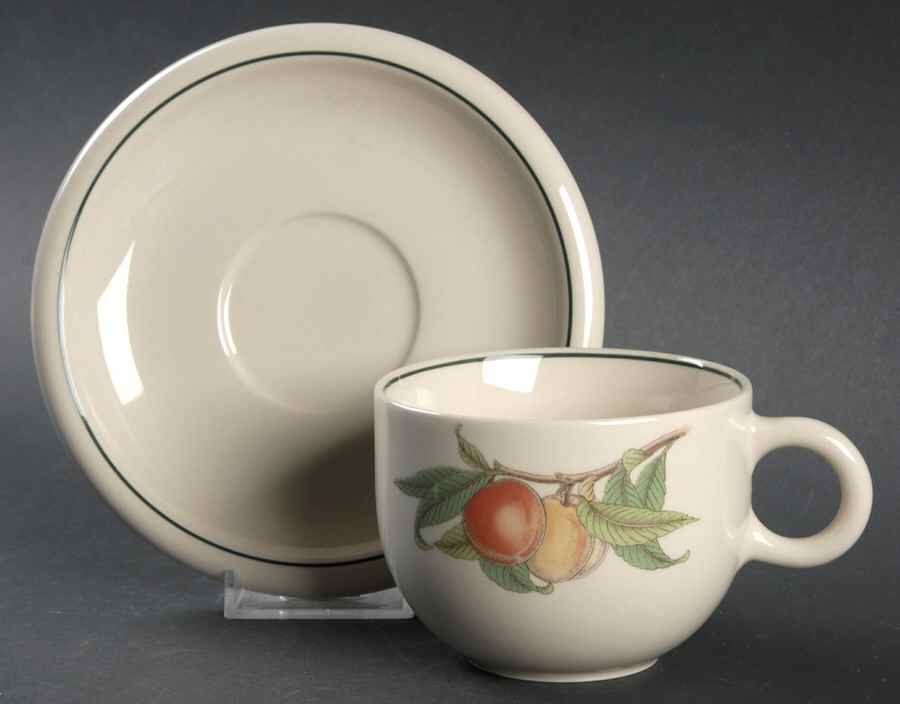 Wholesome Flat Cup & Saucer Set by Epoch-1