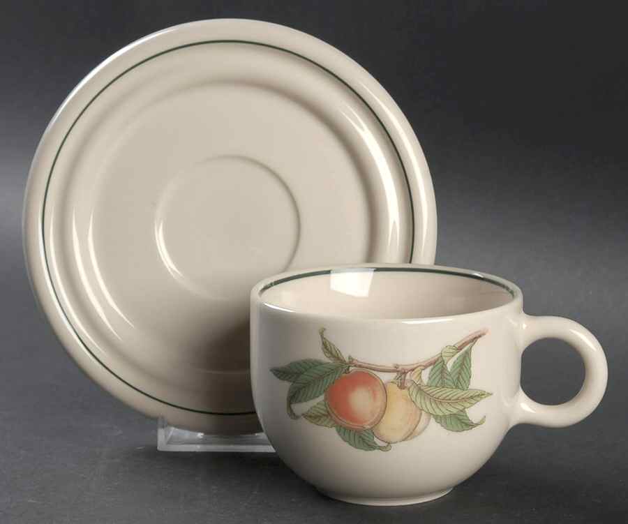 Wholesome Flat Cup & Saucer Set by Epoch-1