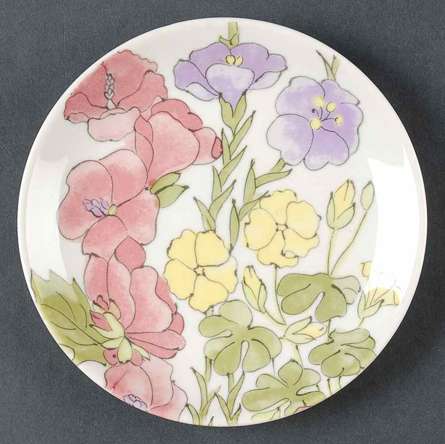 Amaryllis Bread & Butter Plate by Ernestine-1