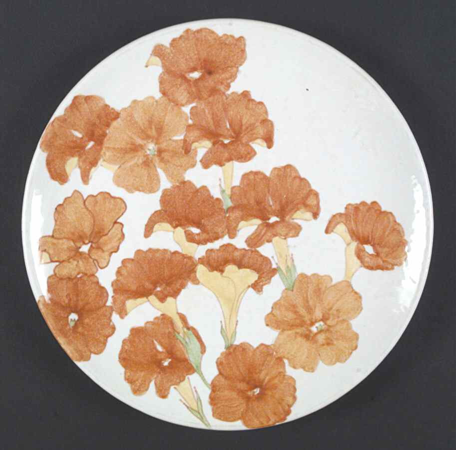 Dahlia Dinner Plate by Ernestine-1