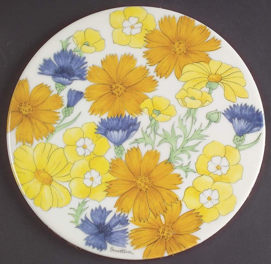 ERN2 8" Round Trivet by Ernestine-1