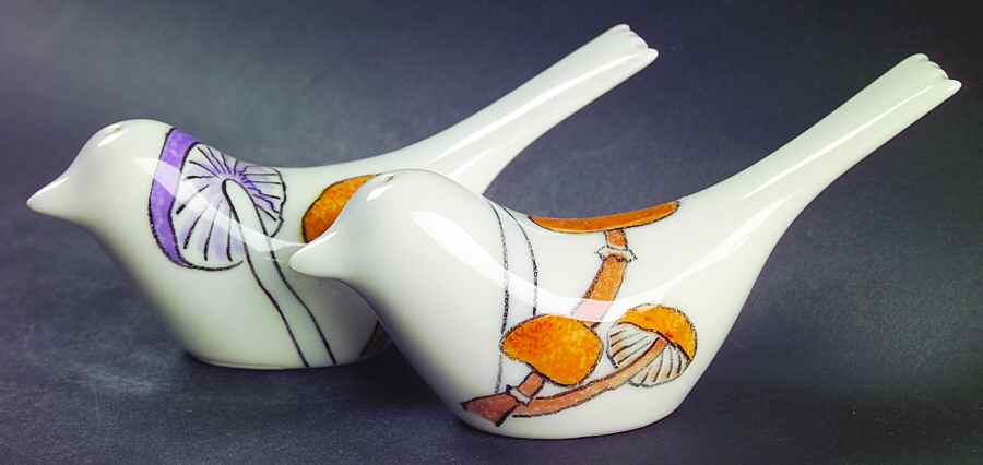 Mushrooms Salt & Pepper Set by Ernestine-1