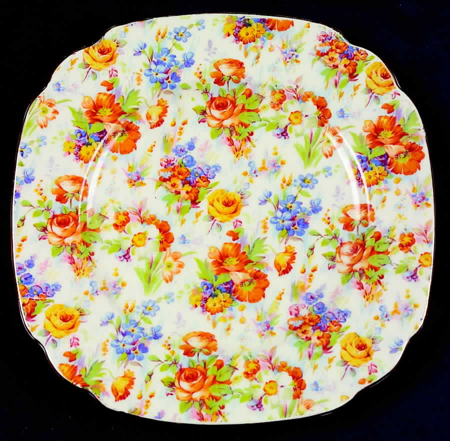 Chelsea (E & R) Square Salad Plate by Erphila-1
